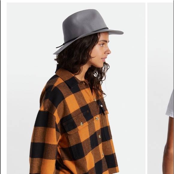 Brixton Wesley Wool Fedora (Unisex) - Picture 3 of 6